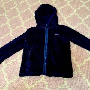 Patagonia cozy fleece zip up jacket size S (7-8)